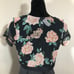 Torrid Bralette Black & Pink Size 0