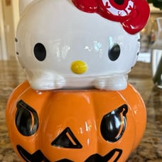 Hello Kitty Halloween Cookie Jar