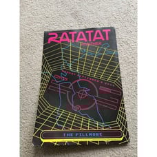 ratatat Panther fillmore san francisco poster 2008 Electronic Music Bill Graham