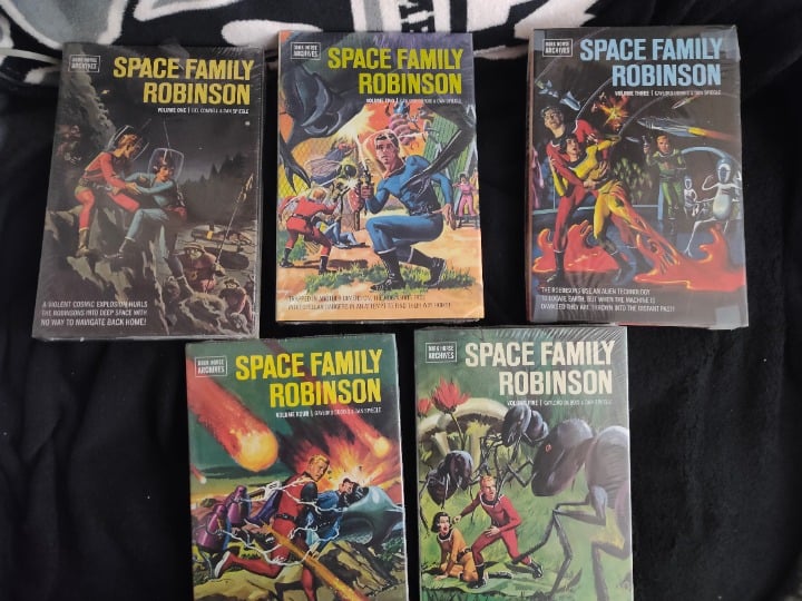 SPACE FAMILY ROBINSON VOLUME 1-5 DARK HORSE ARCHIVES By Gaylord Dubois