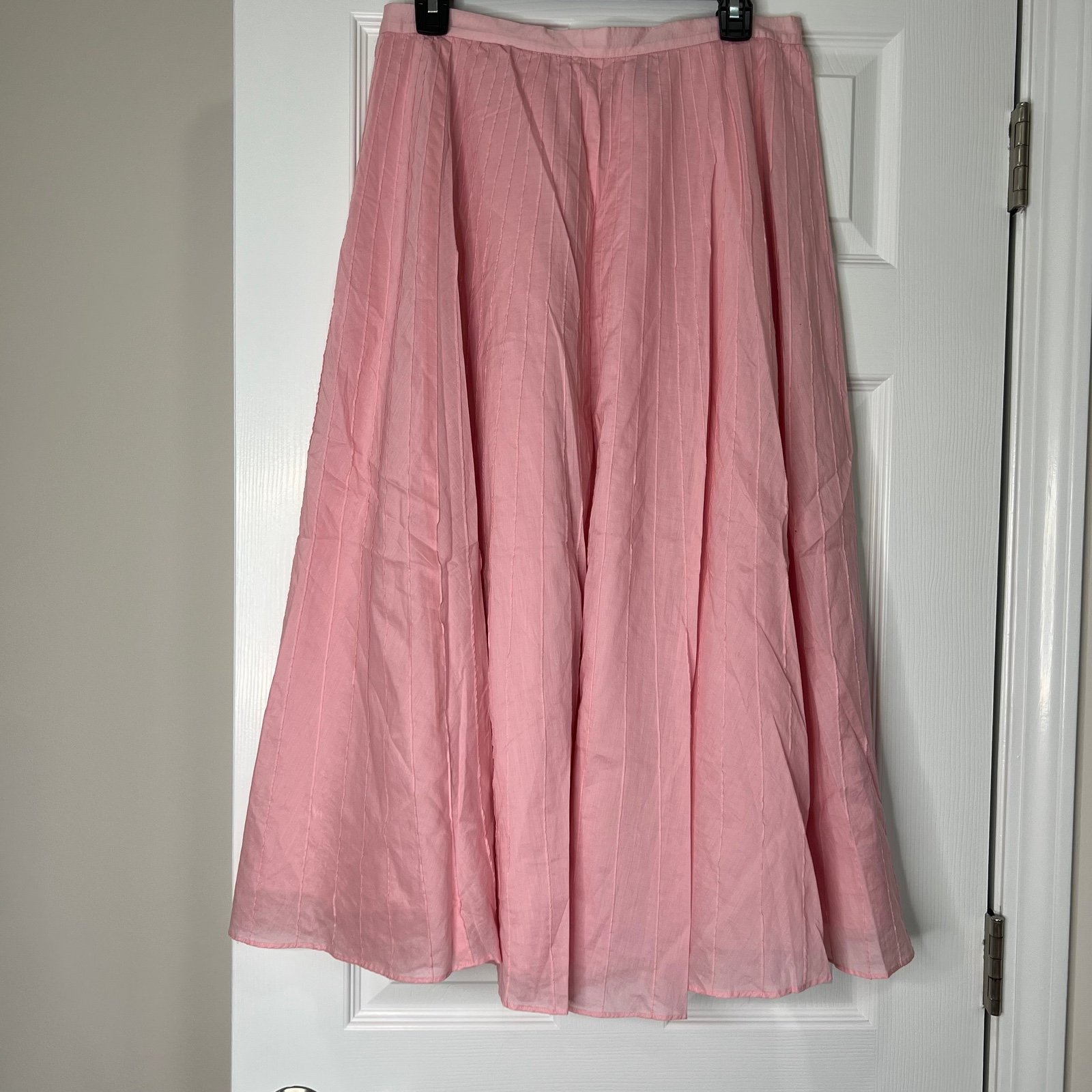 Lauren Ralph Lauren Women's A-Line Cotton Full Maxi Skirt