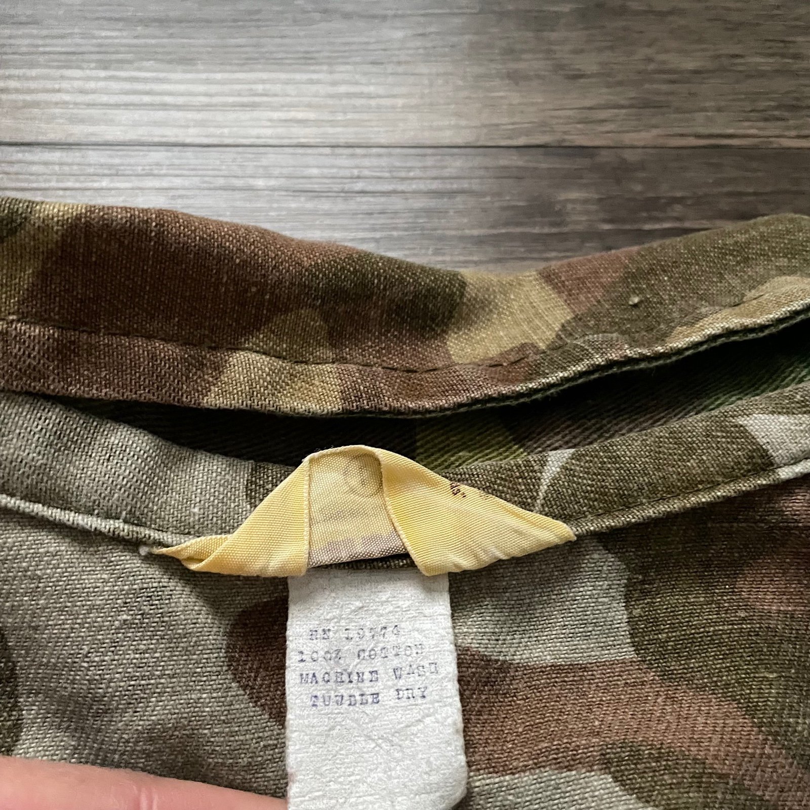 Vintage 1960s outlet Reversible Camouflage Ranger Hunting Zip Jacket Large