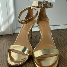 JCrew Strappy Sandals - Gold