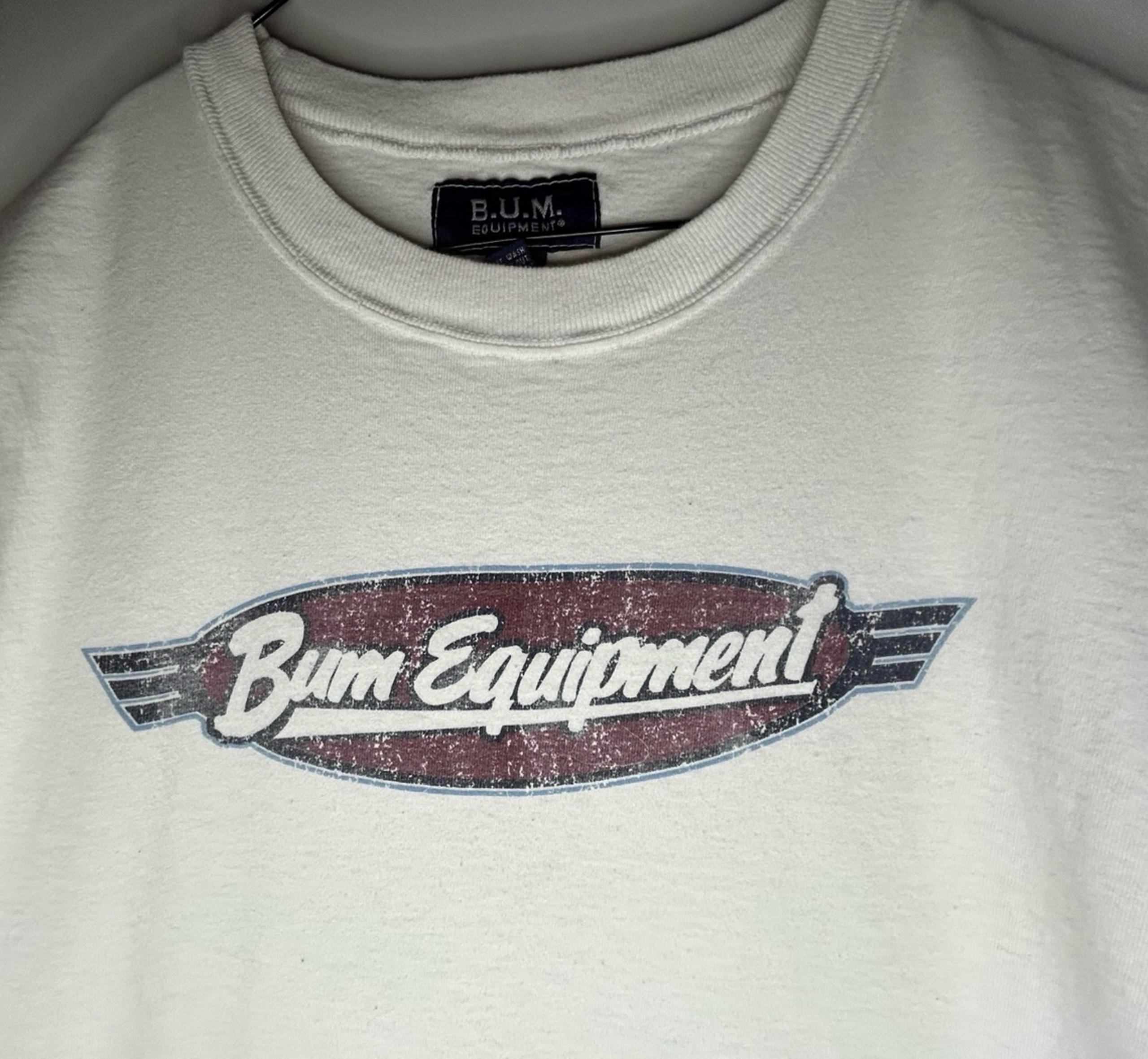 Vintage Y2k B.U.M. Equipment Graphic Logo Sleeveless T-Shirt Size Mens Large