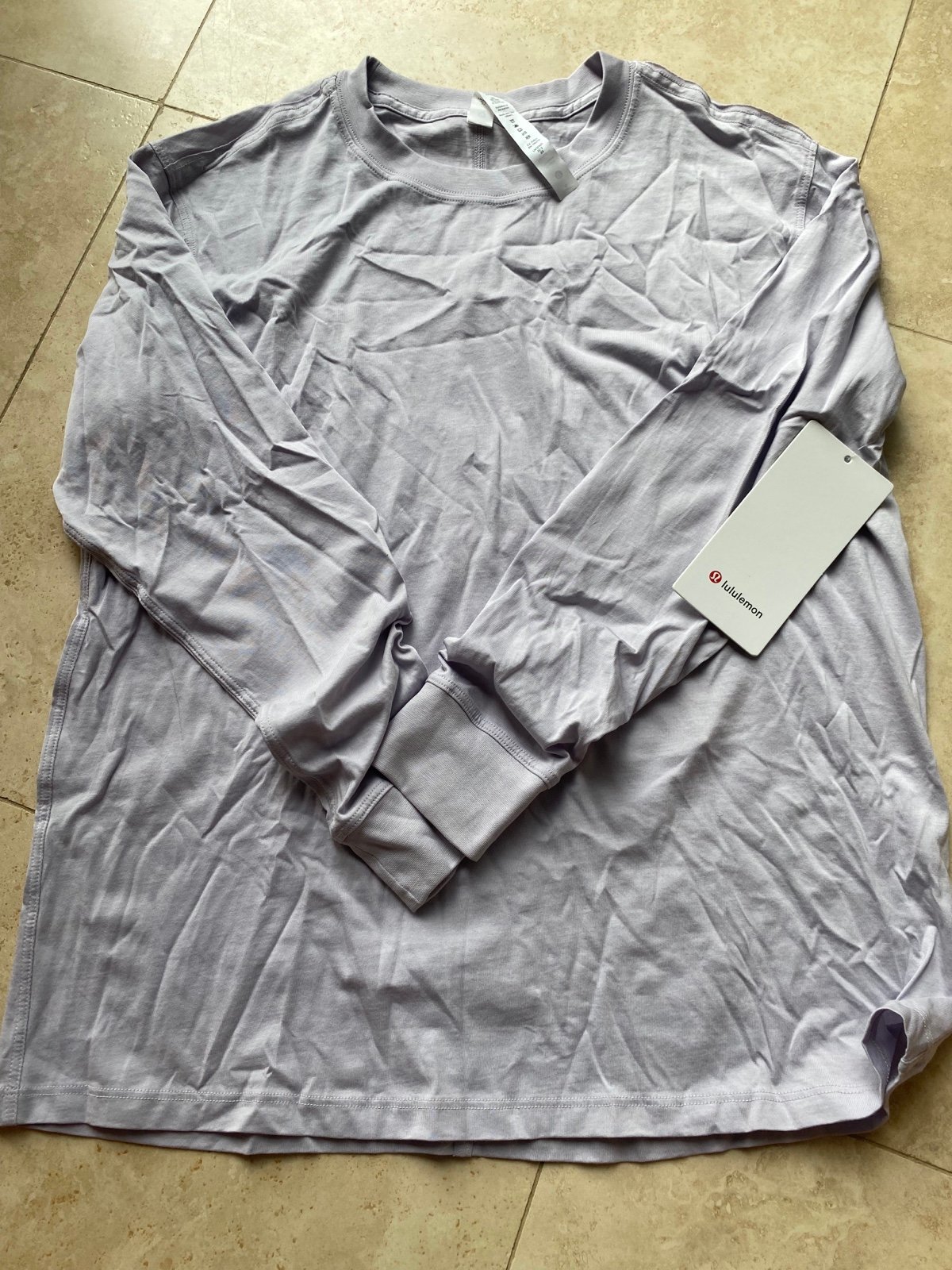 NWT lululemon all yours long sleeve top