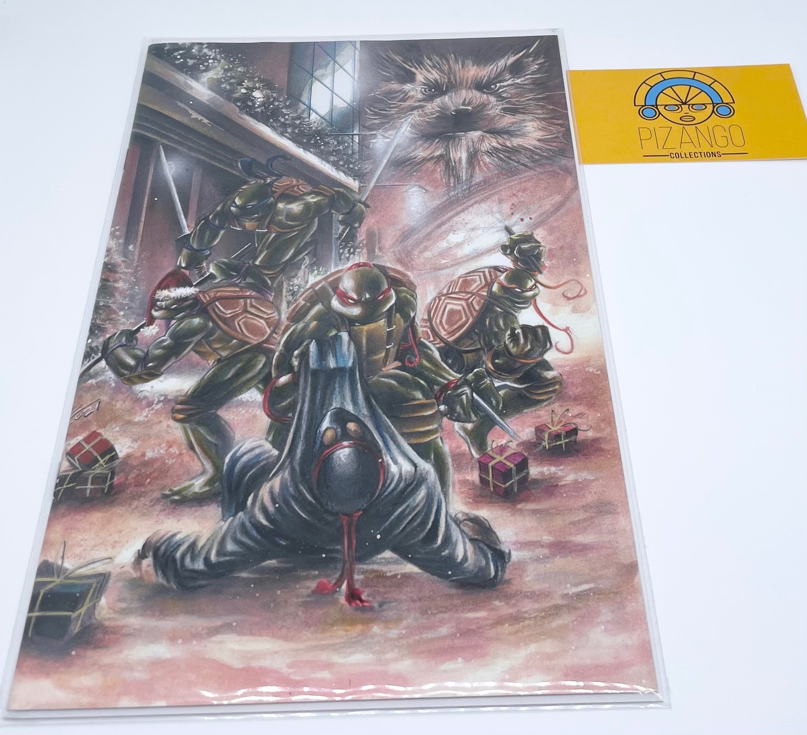 Teenage Mutant Ninja Turtles #124 IDW COMIC CON Manu Silva Virgin Exclusive TMNT