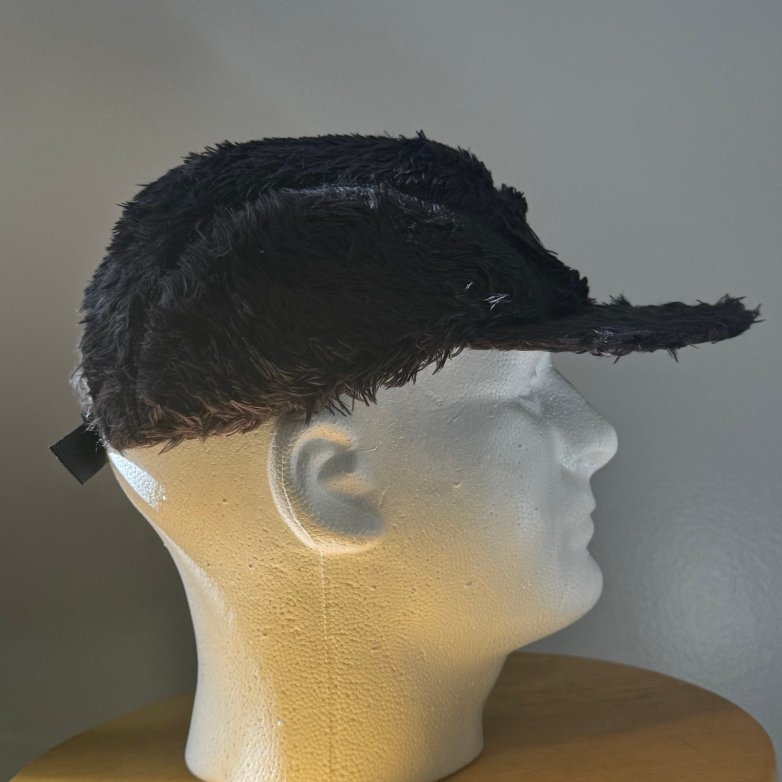 Supreme Fuzzy Camp Cap Hat Black | eBay