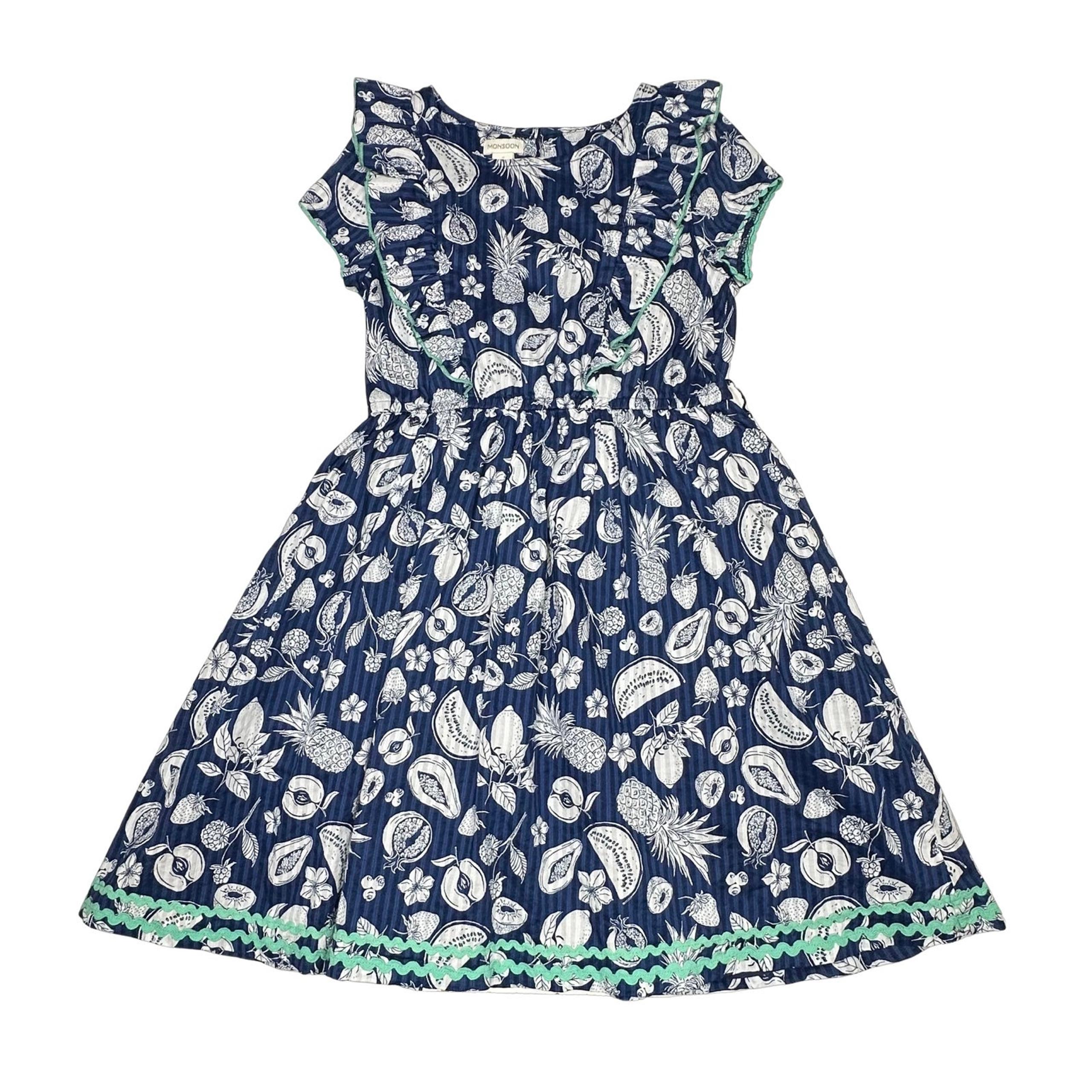Monsoon Naomi Fruit Print Dress
