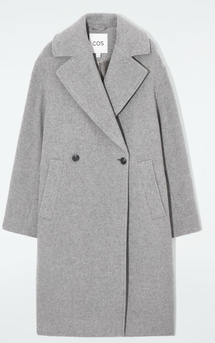Cos oversized double-breasted wool coat size Medium NWT Retail 398
