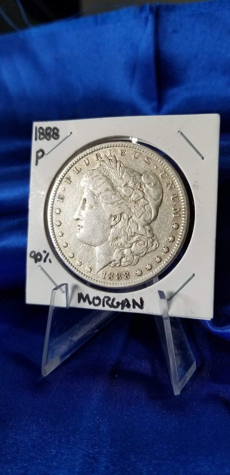 1888-P MORGAN SILVER DOLLAR (BETTER DATE)