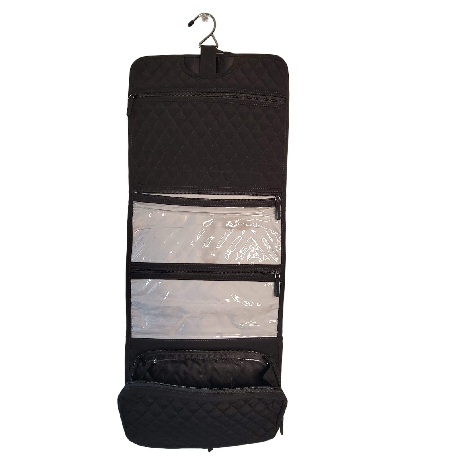 Vera Bradley Hanging Travel Case Organizer Black