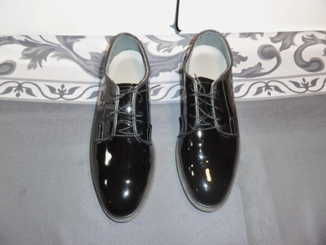 12.5D NEW BATES MILITARY DRESS UNIFORM MENS HIGH GLOSS FORMAL SHOES LD 4687