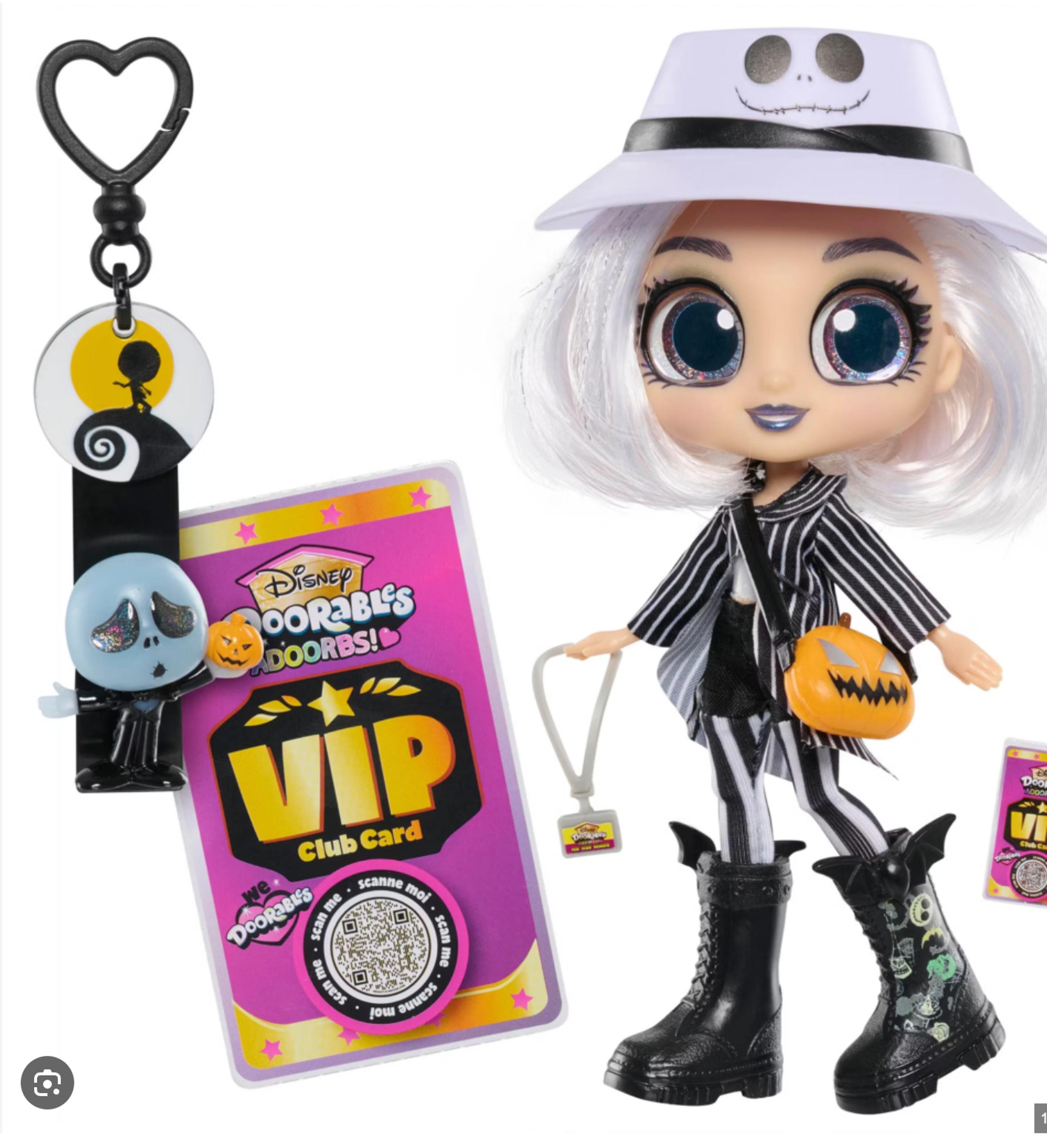 Disney Doorables Adoorbs Superfan Doll DEVIN/JACK Nightmare Before Christmas New
