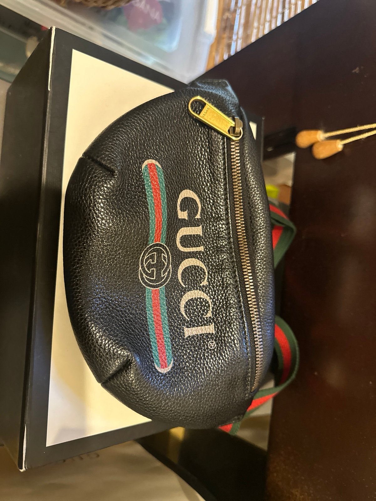 authentic Gucci belt bag