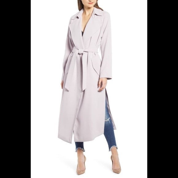 NWT Kendall & Kylie Side Slit Trench