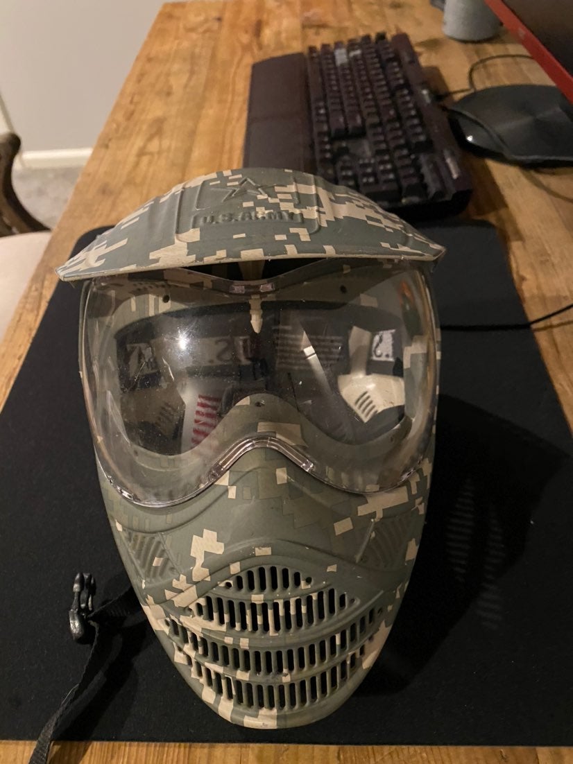 Camo Face Mask
