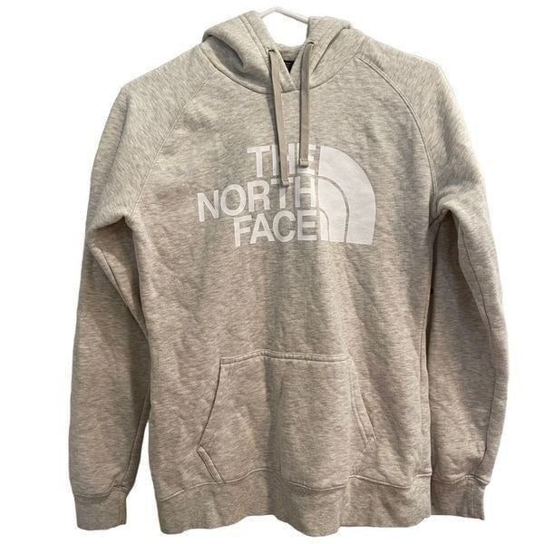 The North Face Hoodie Women's S Half Dome Logo Full Zip Pockets Standard Fit