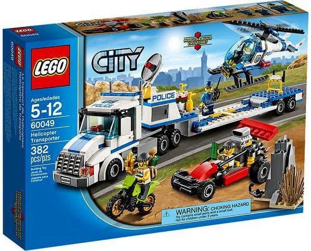 Lego city helicopter transporter (60049)