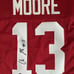 Malachi Moore Signed Crimson Alabama Jersey