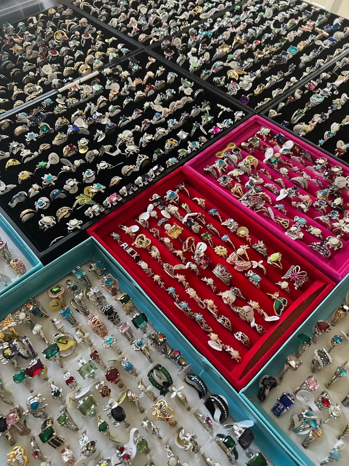 Sea Side/Beach Boutique Ring Lot - 1500+ Pieces - Sizes 5-9