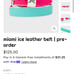 Miami Vice Absolutely Ridiculous Baseball Belt