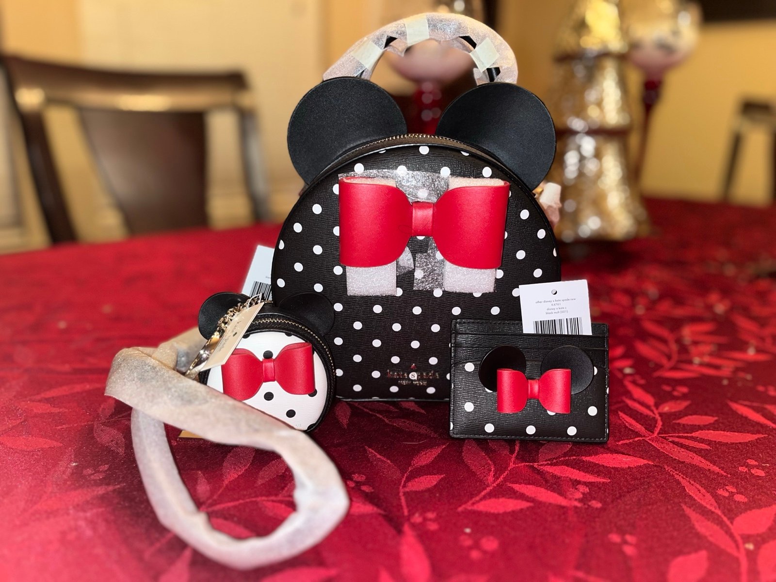 Kate Spade Disney X Minnie Mouse Bundle - NWT