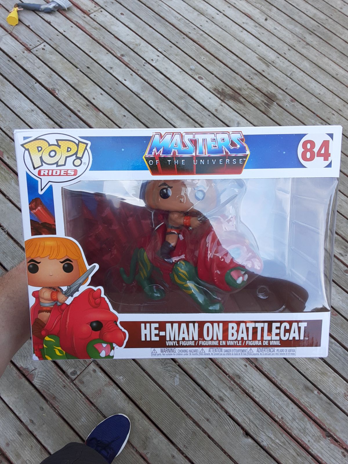 Funko He-Man on battle at motu
