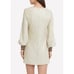 Alexis Astor Mini Dress in Ivory Extra Small