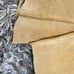 Jou Jou Skins Size 13/14 Vintage 90's Suede Leather Tan Pants