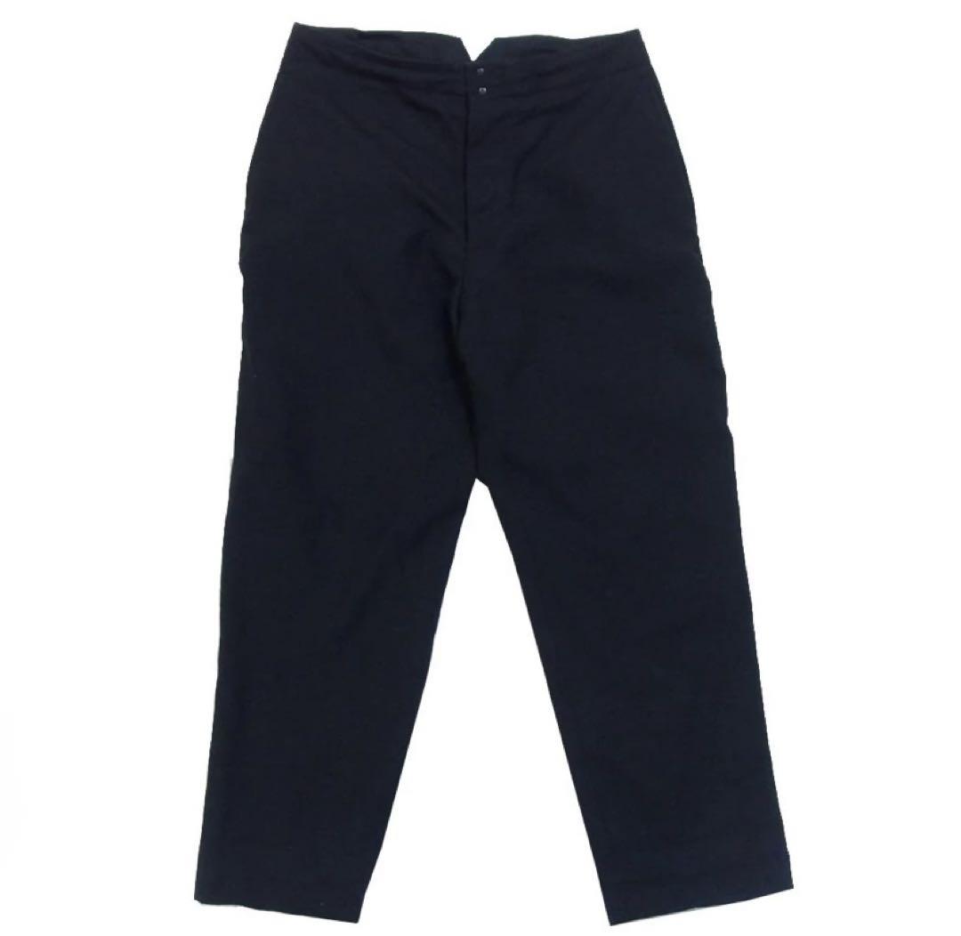 【最安値】 COMOLI WOOL 2 PANTS STRAP BACK SERGE パンツ