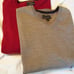 Sweaters - Two Men's V-Neck Merino Wool
