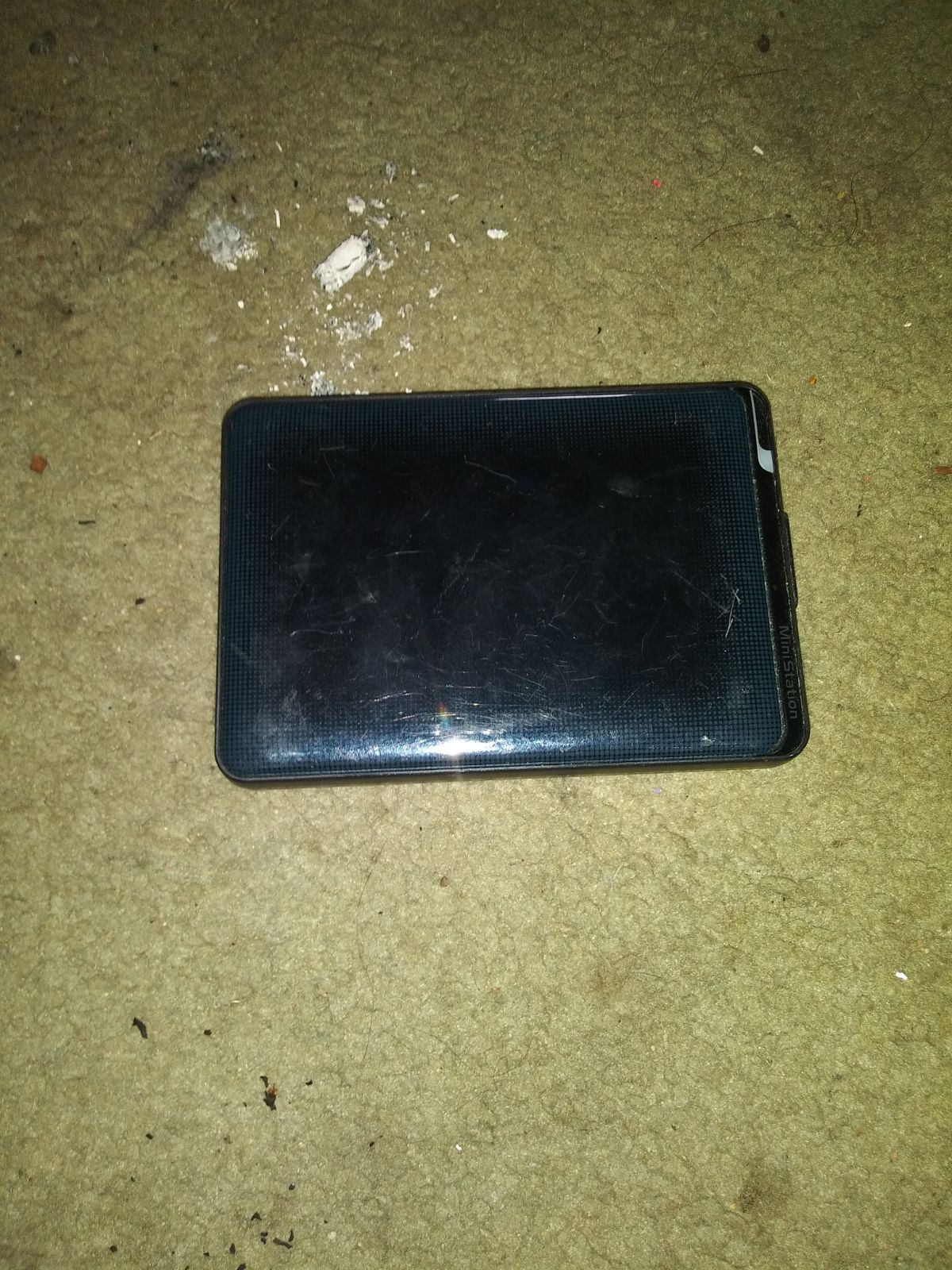 Portable hard drive for a computer or la