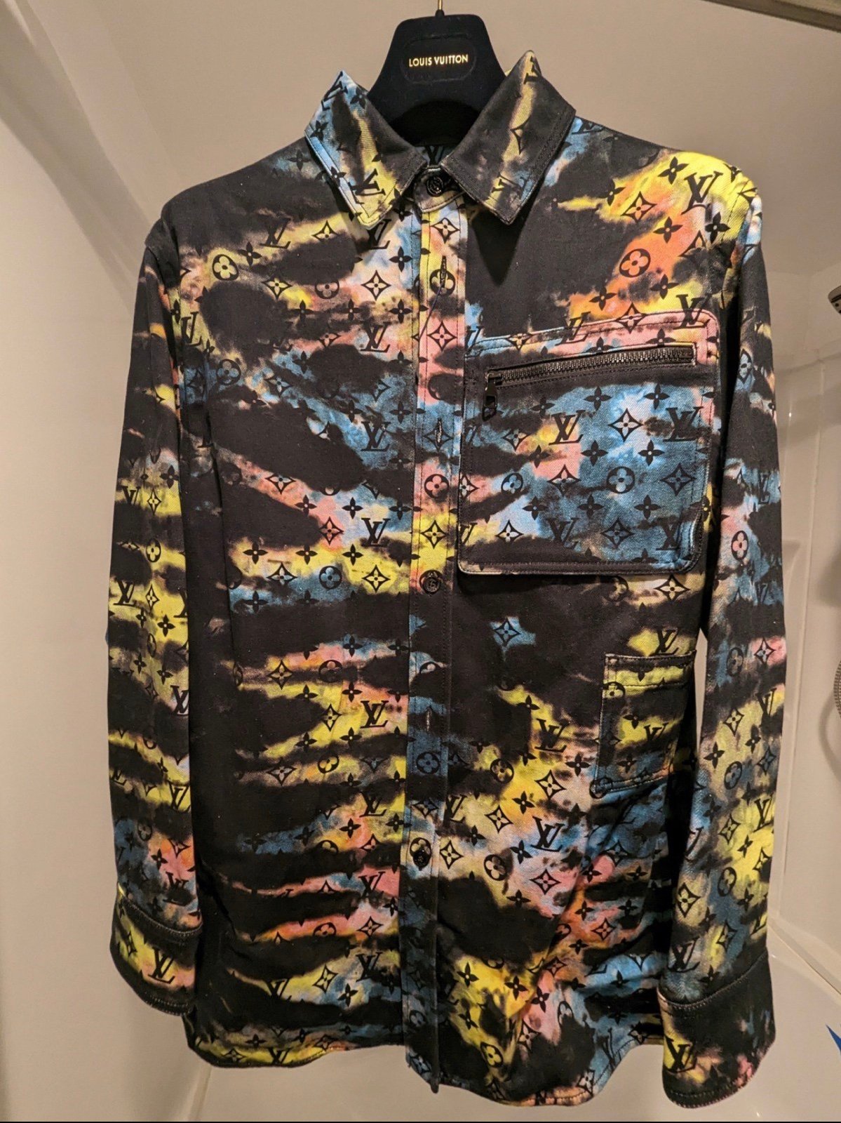 Louis Vuitton Monogram Zip Up Track Jacket (Men’s Small)