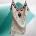 NWT - Hale Bob Silk Sleeveless White Cami Embroidered Top Sz.XS