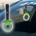 New 2PCS JDM Brake Green TSURIKAWA Ring Subway Train Bus Handle Black Strap