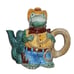 Vintage Omnibus Fitz & Floyd Cowboy Alligator Teapot 1993 Retired (MINT - RARE)