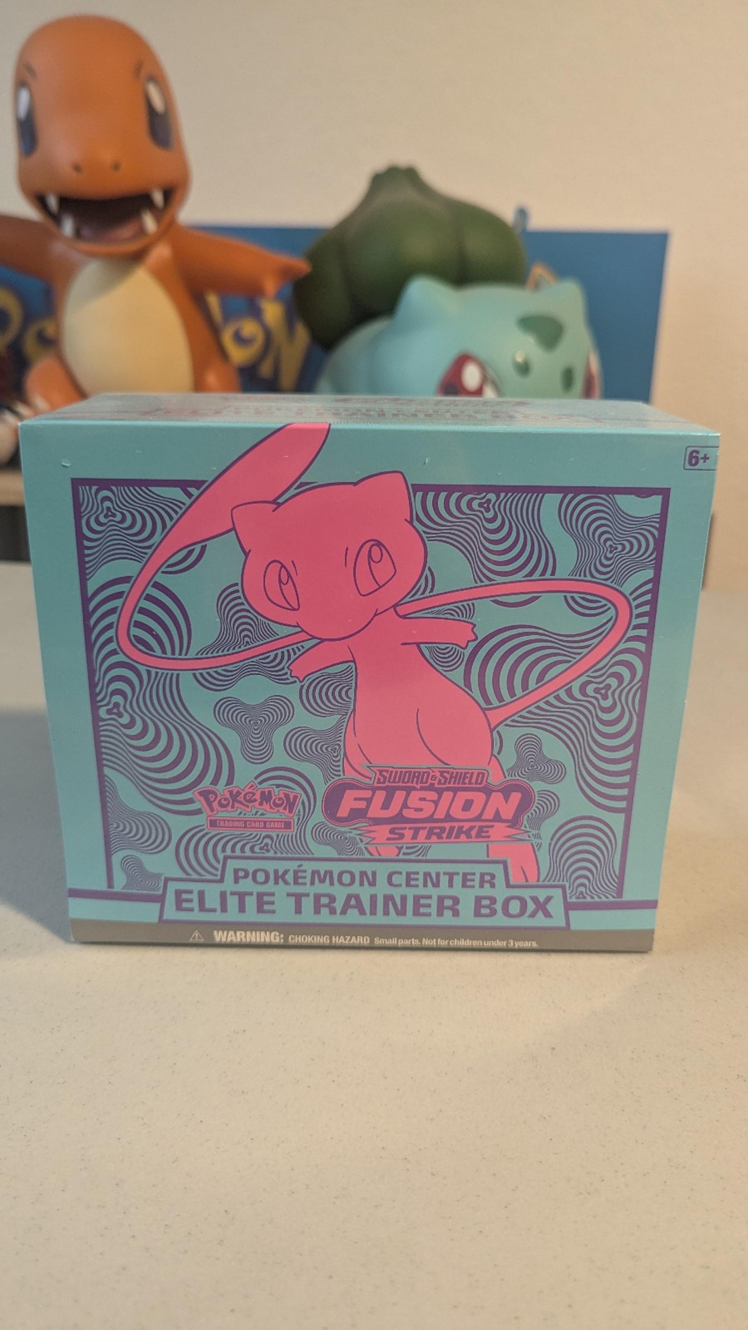 Pokemon Center Exclusive Fusion Strike ETB sealed