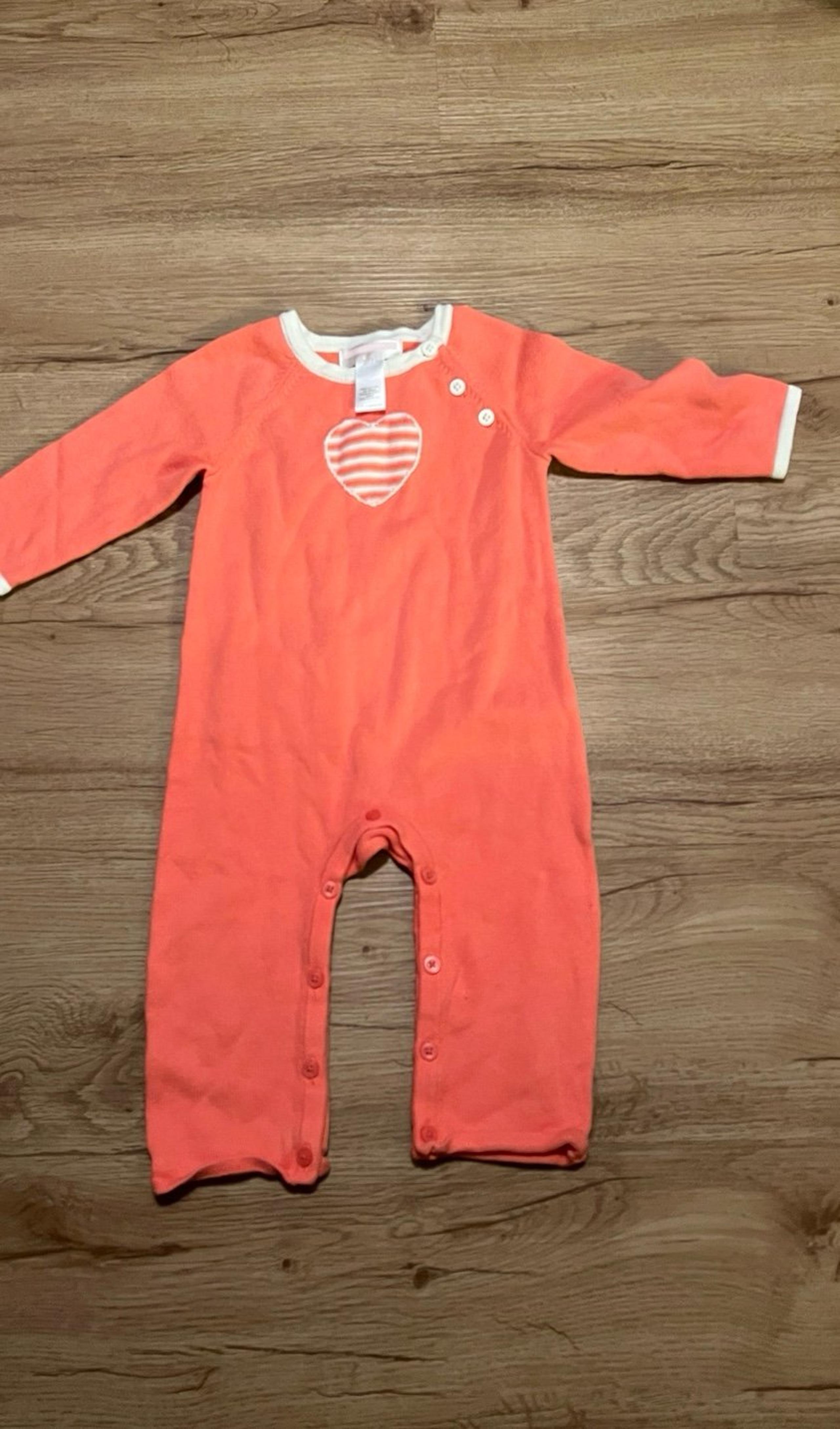 Janie and Jack valentines one piece sweater outfit