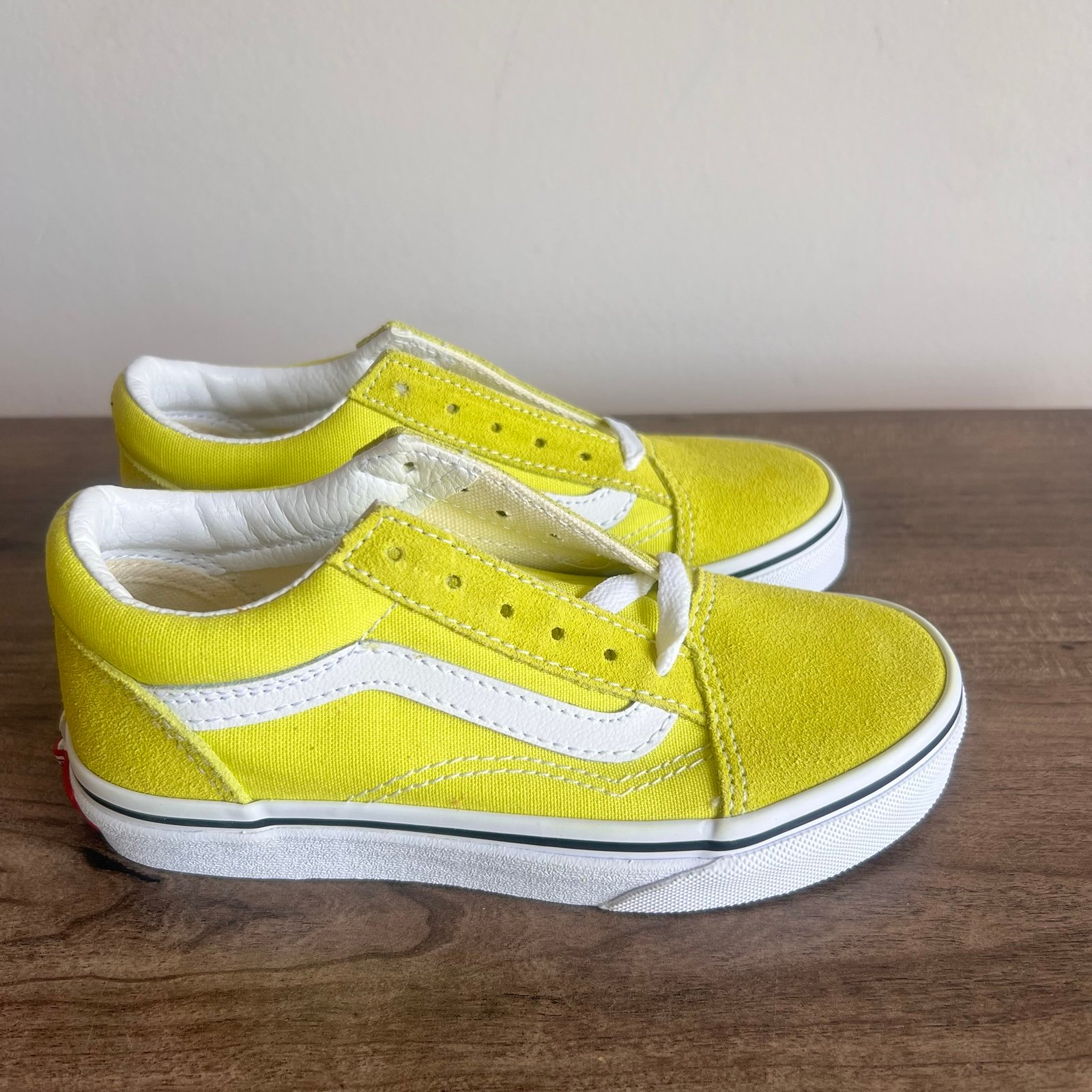 VANS Youth Old Skool Lemon Tonic Shoe Size 13 #037A