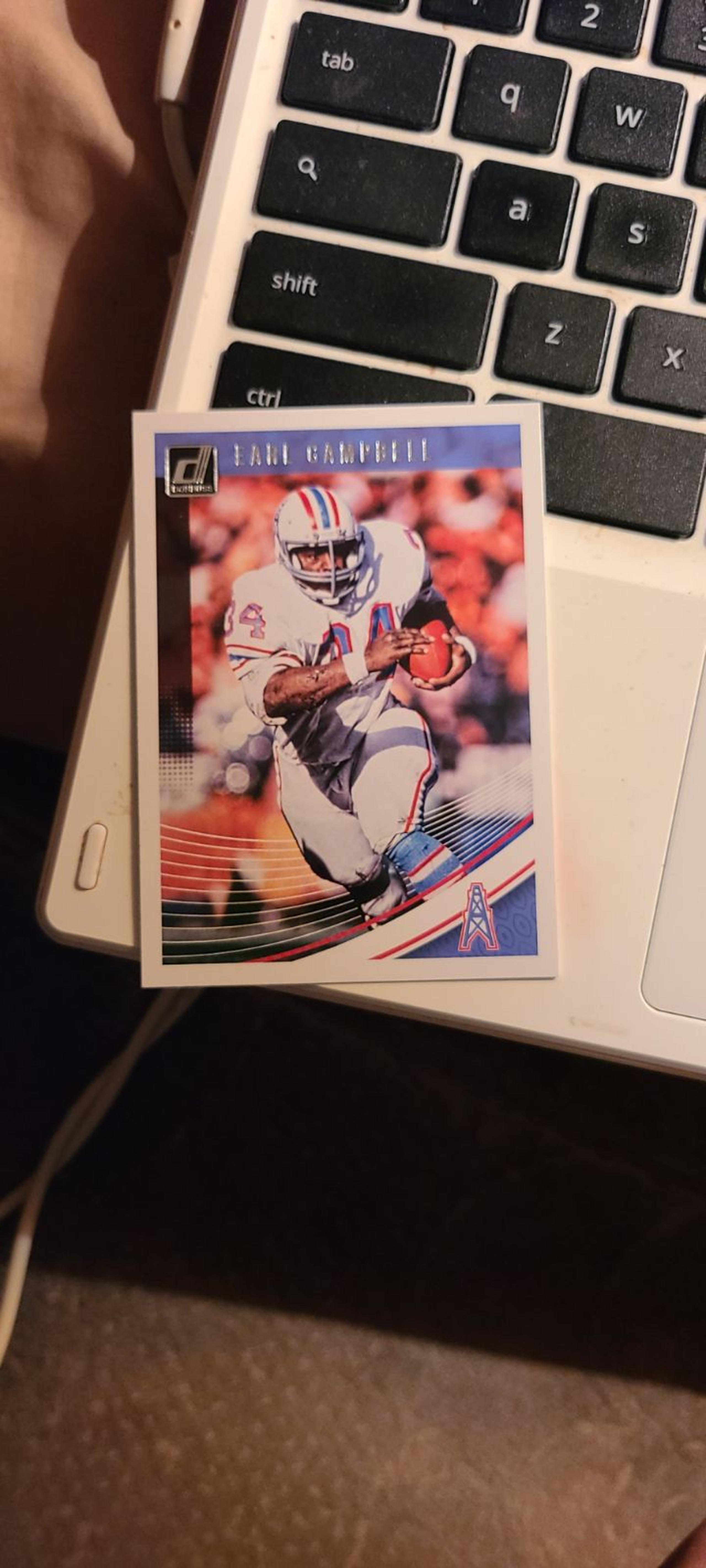 Earl Campbell football card