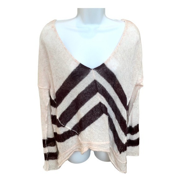 Free People Twelve Roses Alpaca Chevron