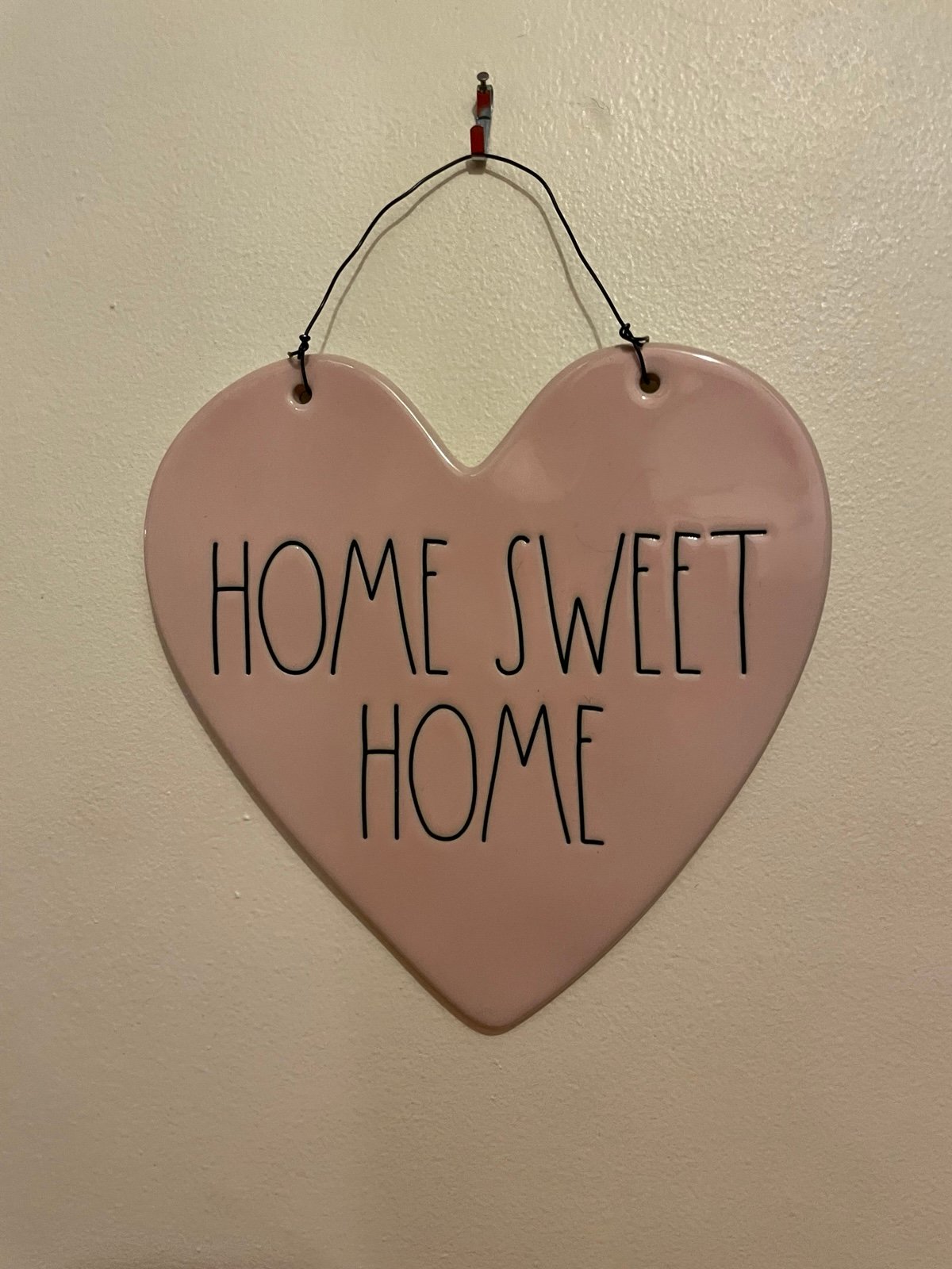 Rae Dunn HOME SWEET HOME Wall Plaque