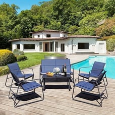 Luxurious 4-Piece Outdoor Patio Furniture Set ( fast shipping )