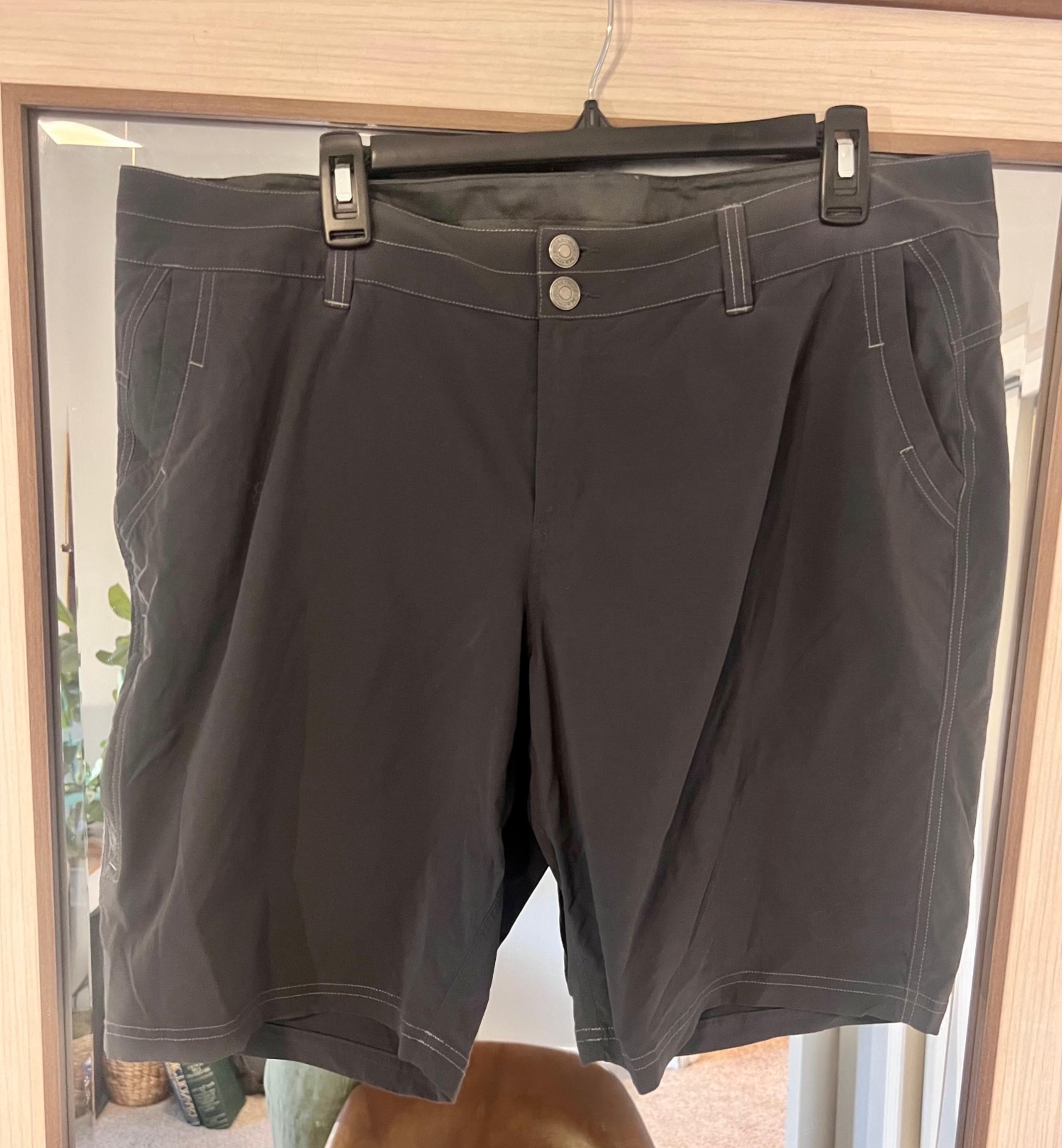 MARMOT Women’s Kodachrome Hiking Shorts Size 16 Dark Steel Stretch