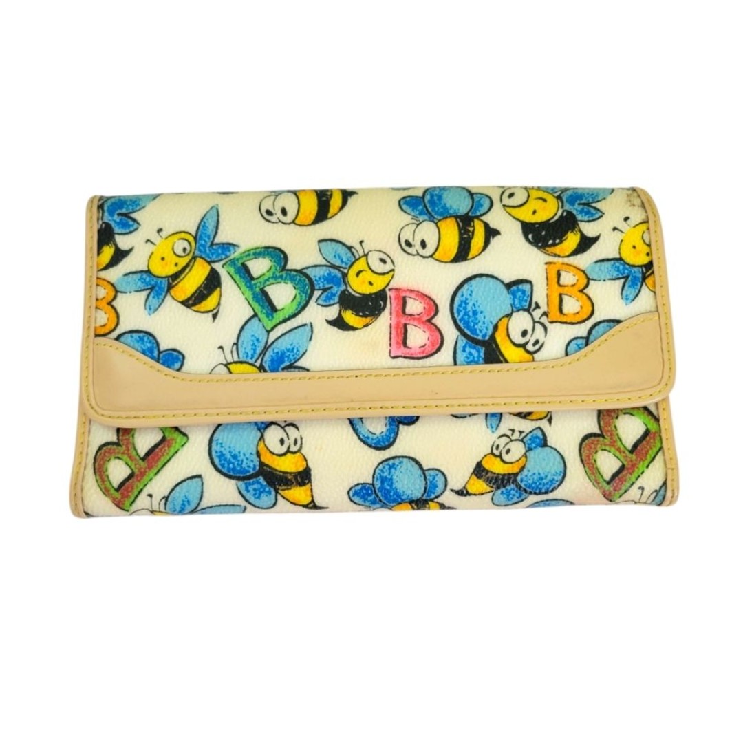 Dooney & Bourke Vintage Bee Wallet Bumblebee Print
