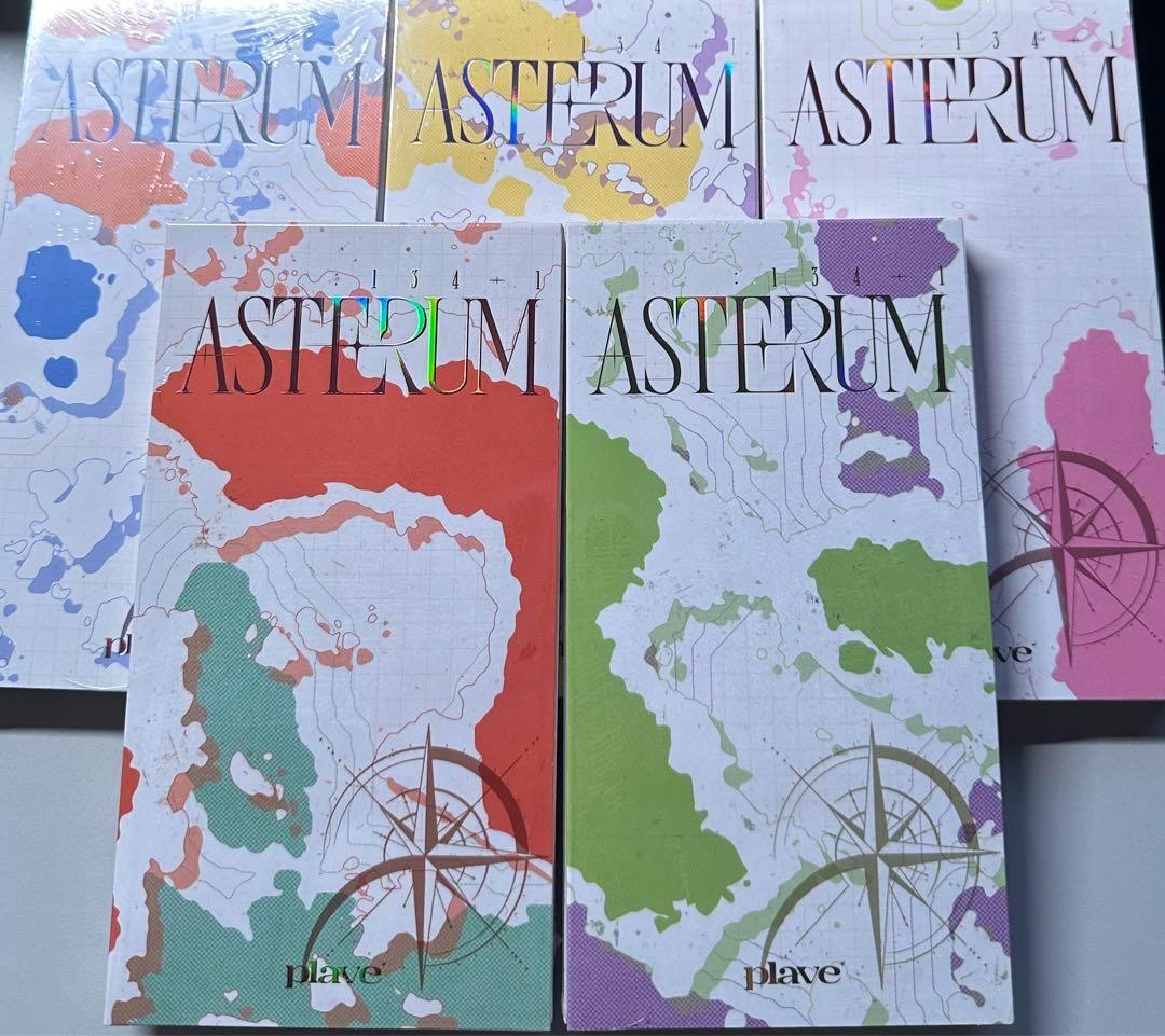 【2025春夏新色】 Brand new, set. 5-piece ASTERUM PLAVE unopened K-POP・アジア