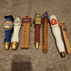Vintage beer tap lot x7
