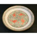 VINTAGE JAPANESE PORCELAIN PLATE HAND PAINTED KOI FISH 9 3/8