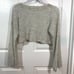 Sleeping on Snow Blend Crop Sweater XL