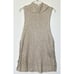 Free People Valentina Ivory Beige Turtleneck Sleeveless Tunic Sweater Sz XS
